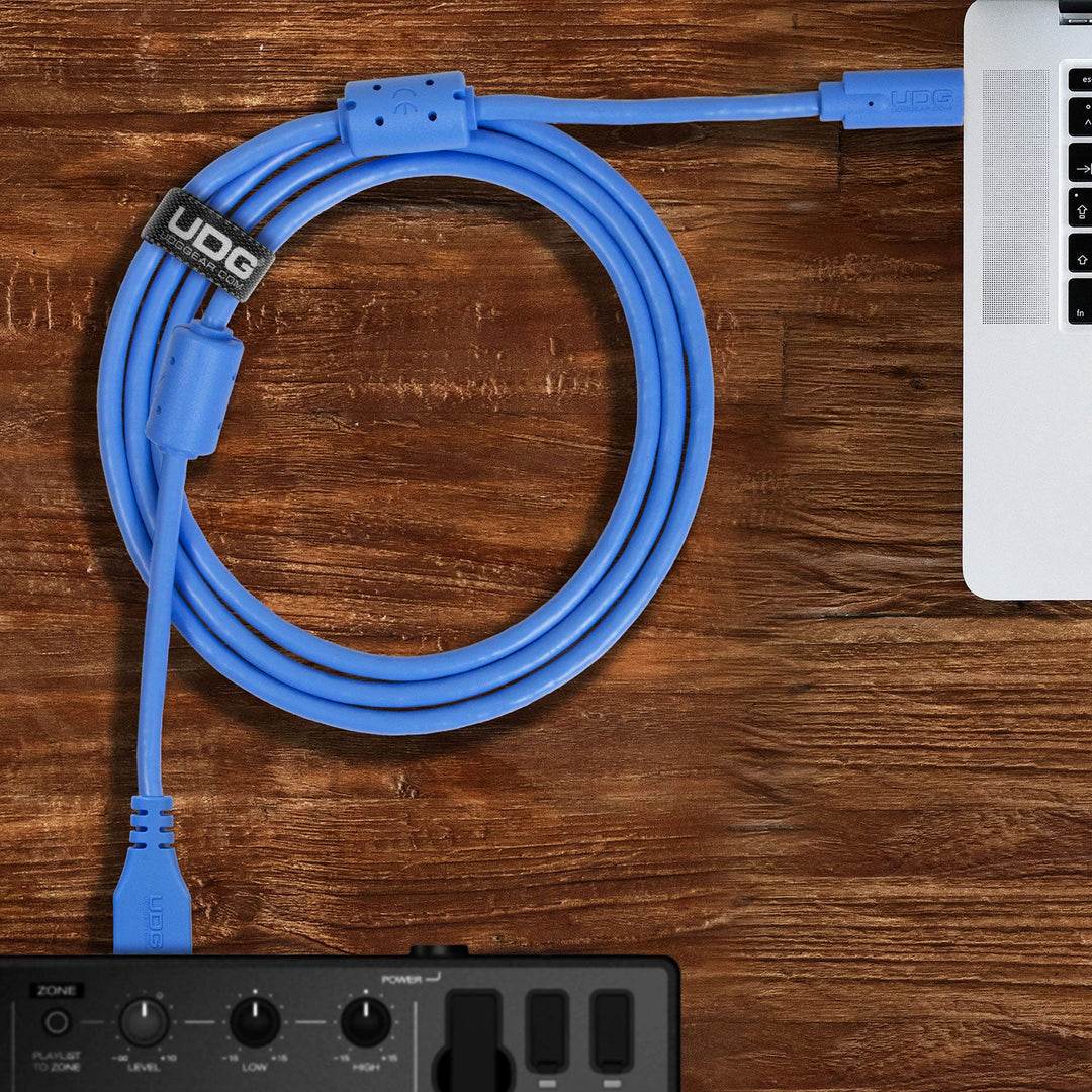 UDG Ultimate Cable USB 3.2 C-A azul recta 1,5m
