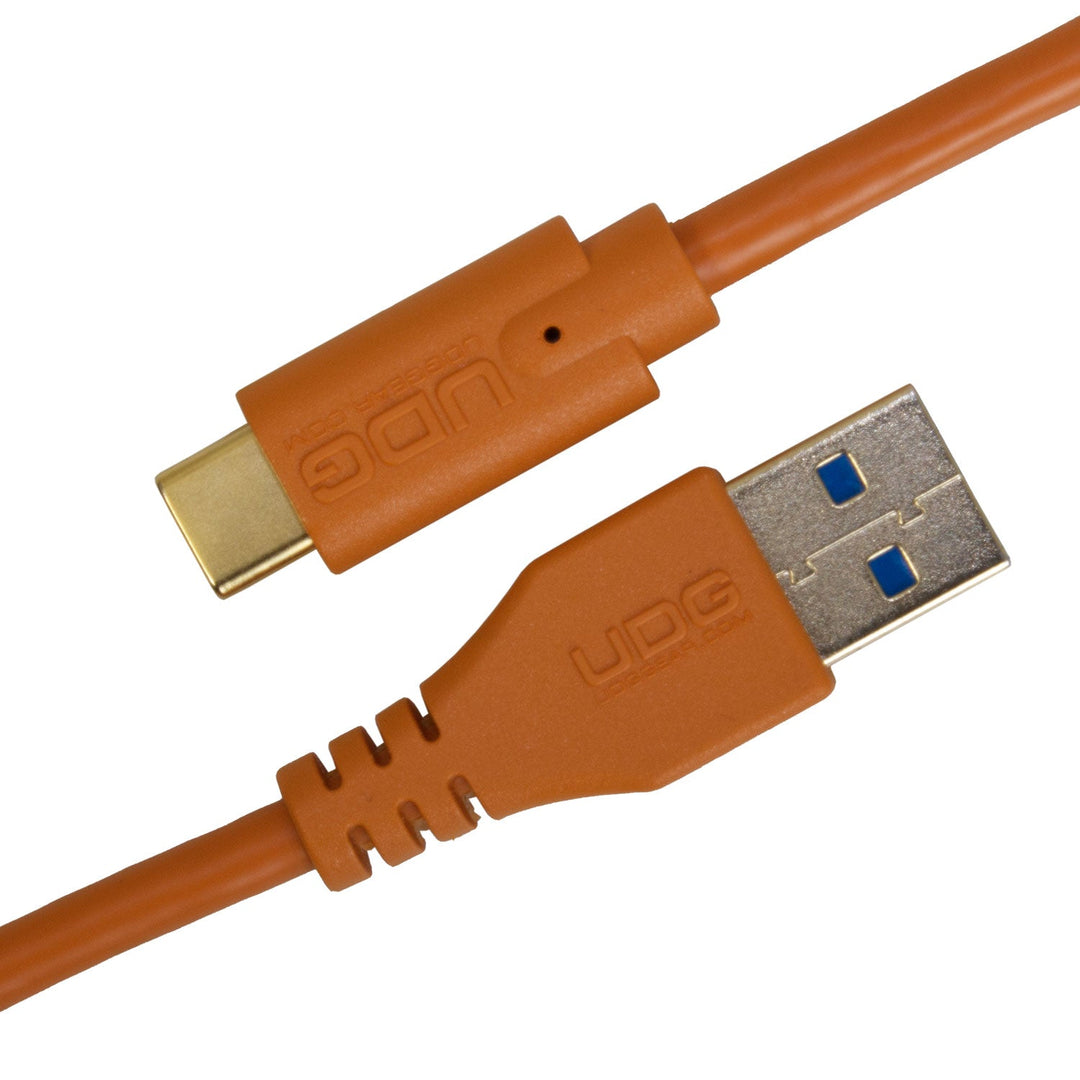 UDG Ultimate Cable USB 3.2 C-A Naranja Recto 1,5m