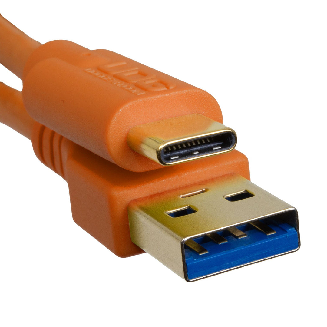 UDG Ultimate Cable USB 3.2 C-A Naranja Recto 1,5m