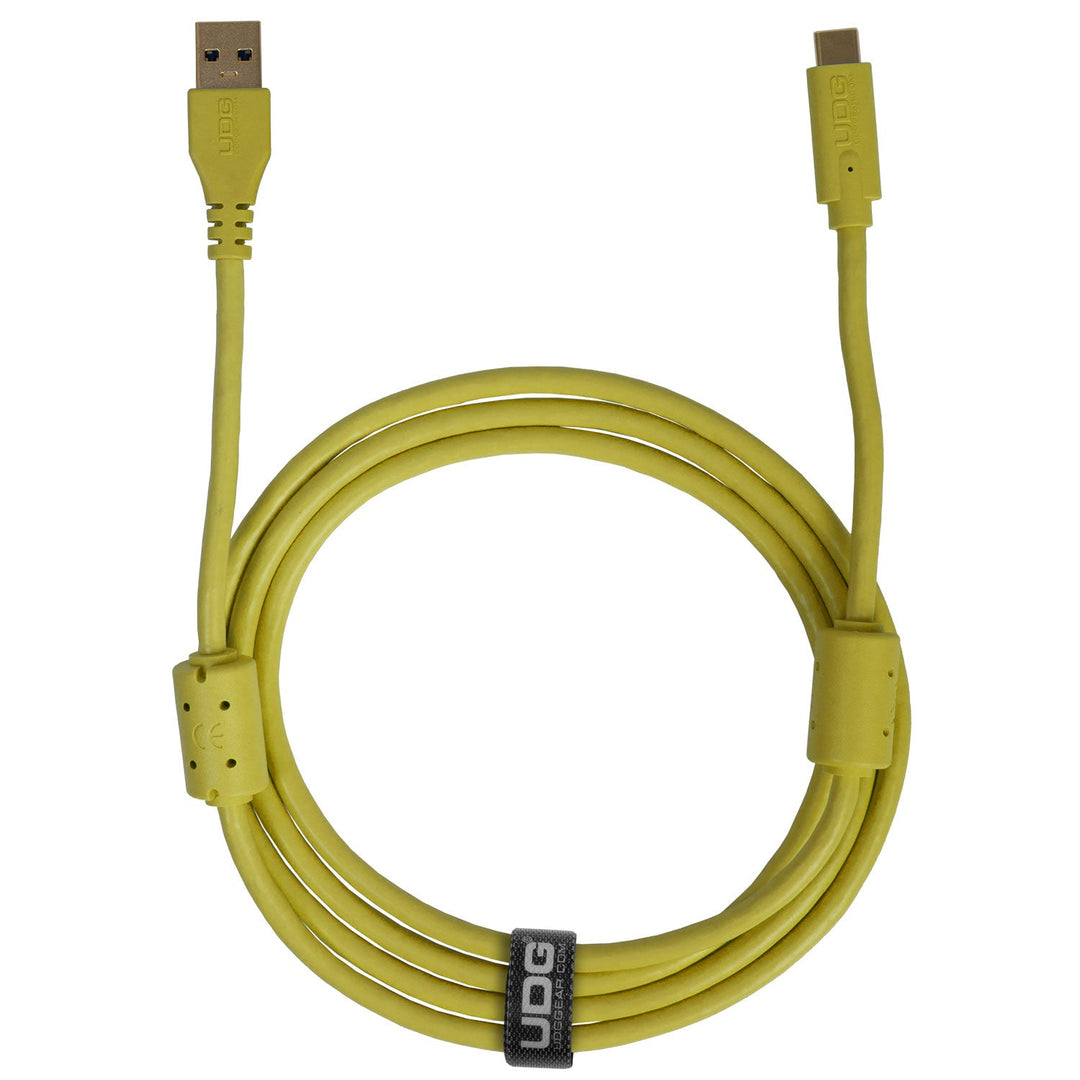 UDG Ultimate Cable USB 3.2 C-A amarillo recto 1,5m