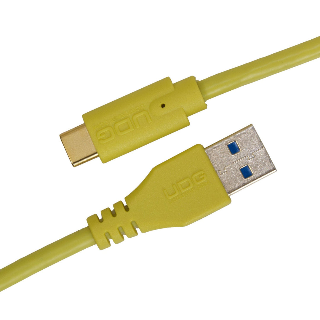UDG Ultimate Cable USB 3.2 C-A amarillo recto 1,5m