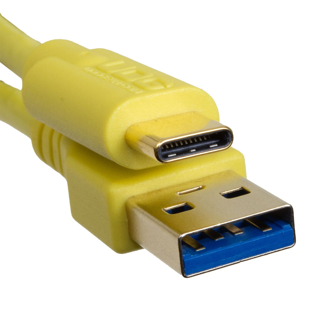 UDG Ultimate Cable USB 3.2 C-A amarillo recto 1,5m