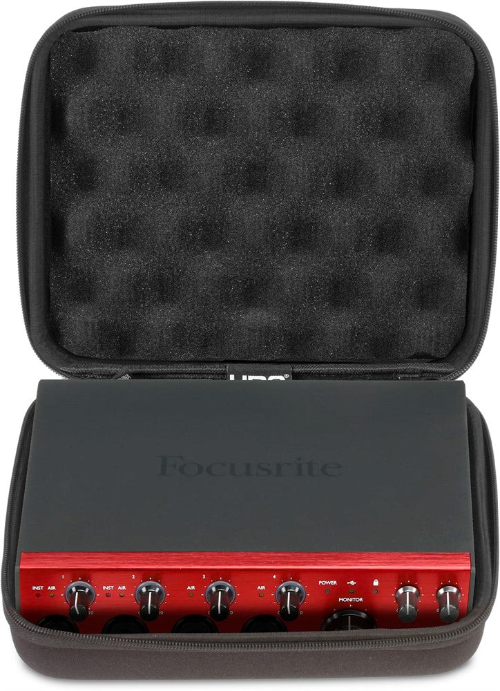 UDG Creator Focusrite Scarlett 2i2/4i4 4th Gen/Clarett+ 4Pre/2Pre Hardcase Negro