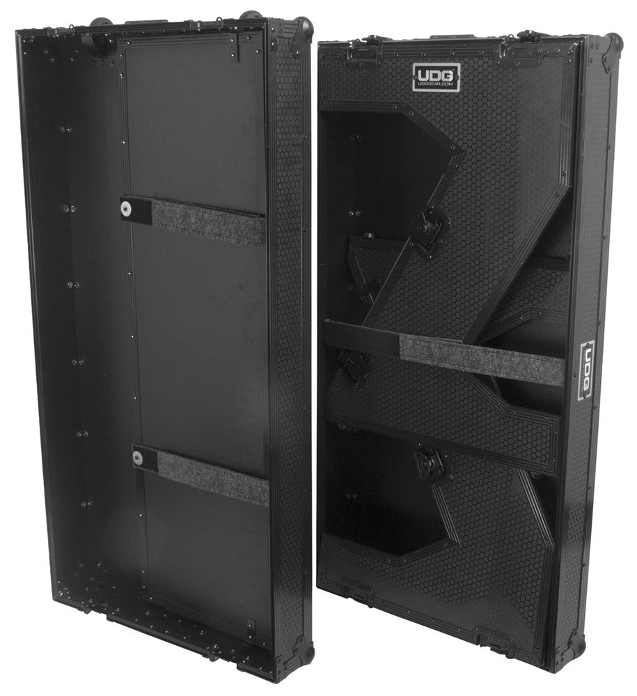 UDG Ultimate Estuche de transporte Portable Z-Style DJ Table Negro Plus (Ruedas)