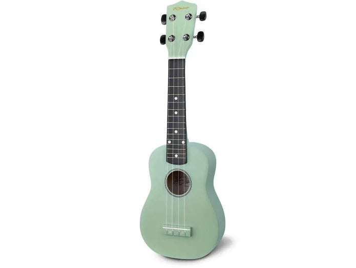 Reno RU150 Soprano Ukulele (Green) Starter Kit