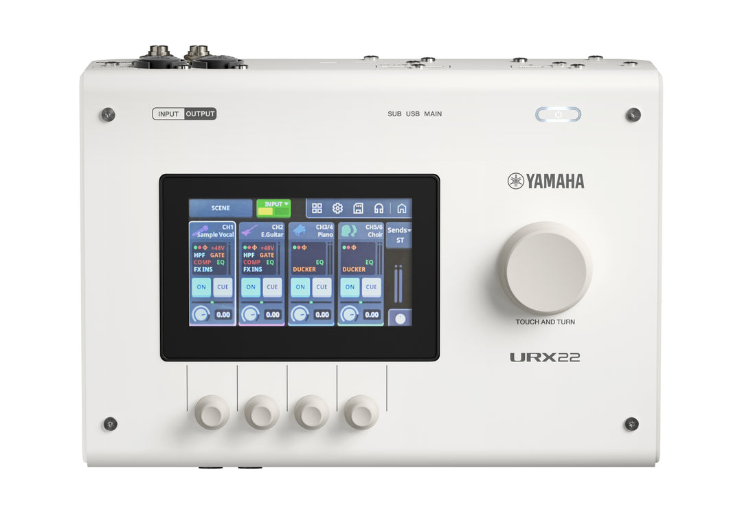 Yamaha URX22 Interfaz de audio USB-C (Blanco)