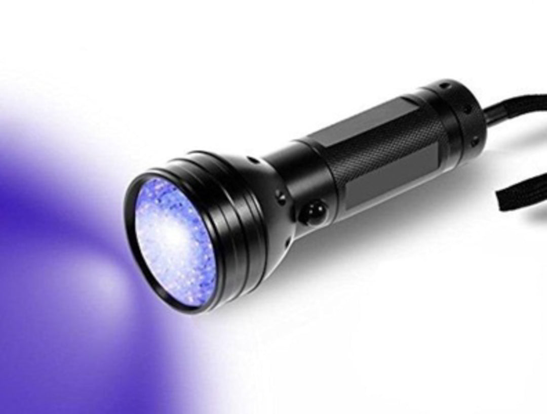 Linterna UV con 51 LED diodos