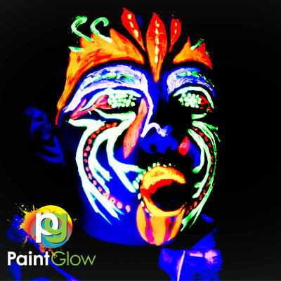 Pintura UV para Rostro y Cuerpo (12ml)