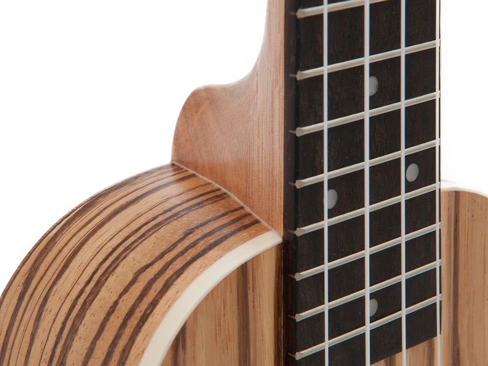 DiMavery UK-400 Ukelele Soprano (Zebratræ)