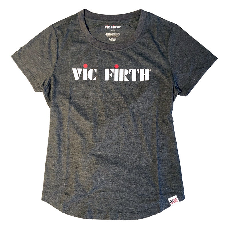 Vic Firth Camiseta con logo para mujer - Large