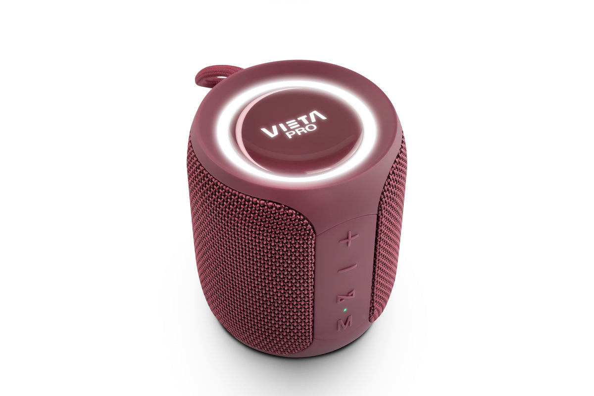 Vieta Pro #GROOVE Altavoz Bluetooth (Rojo)