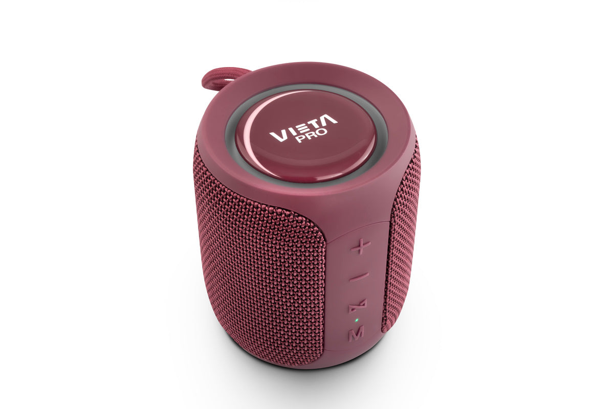 Vieta Pro #GROOVE Altavoz Bluetooth (Rojo)