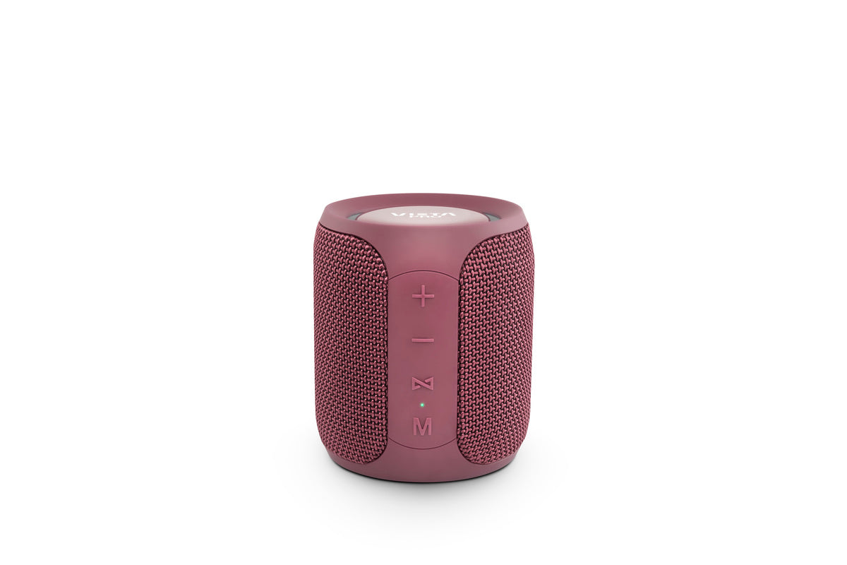 Vieta Pro #GROOVE Altavoz Bluetooth (Rojo)