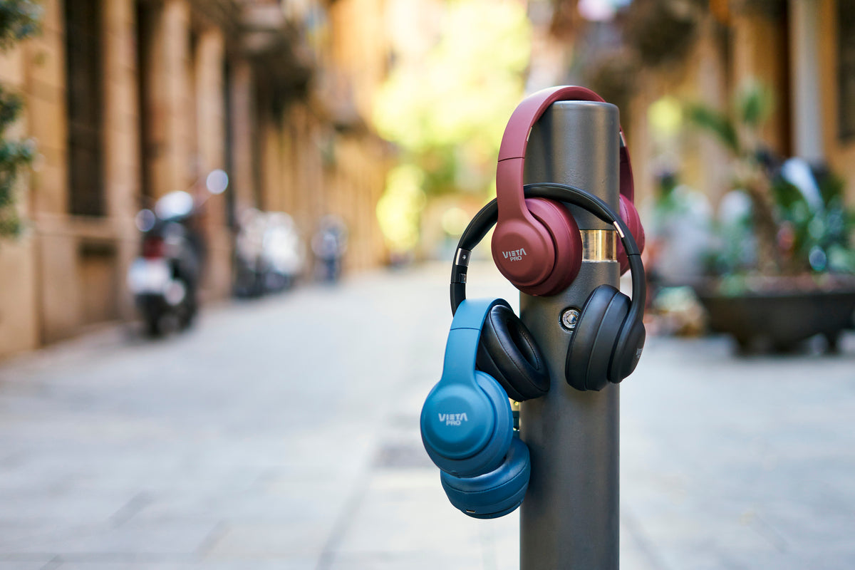 Vieta Pro #SWING Over Ear Headphones (Red)