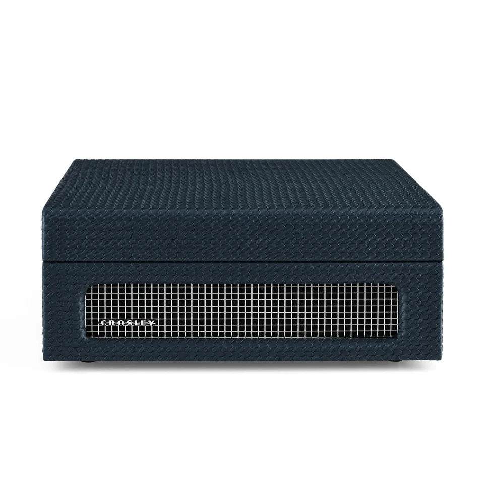 Tocadiscos Crosley Voyager con Bluetooth bidireccional (Navy Blue)