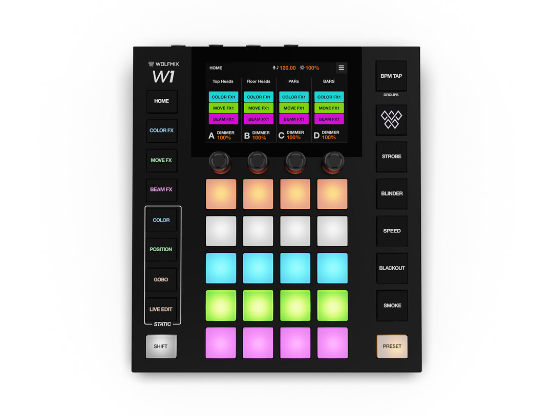 Mezclador DMX Wolfmix W1-MK3