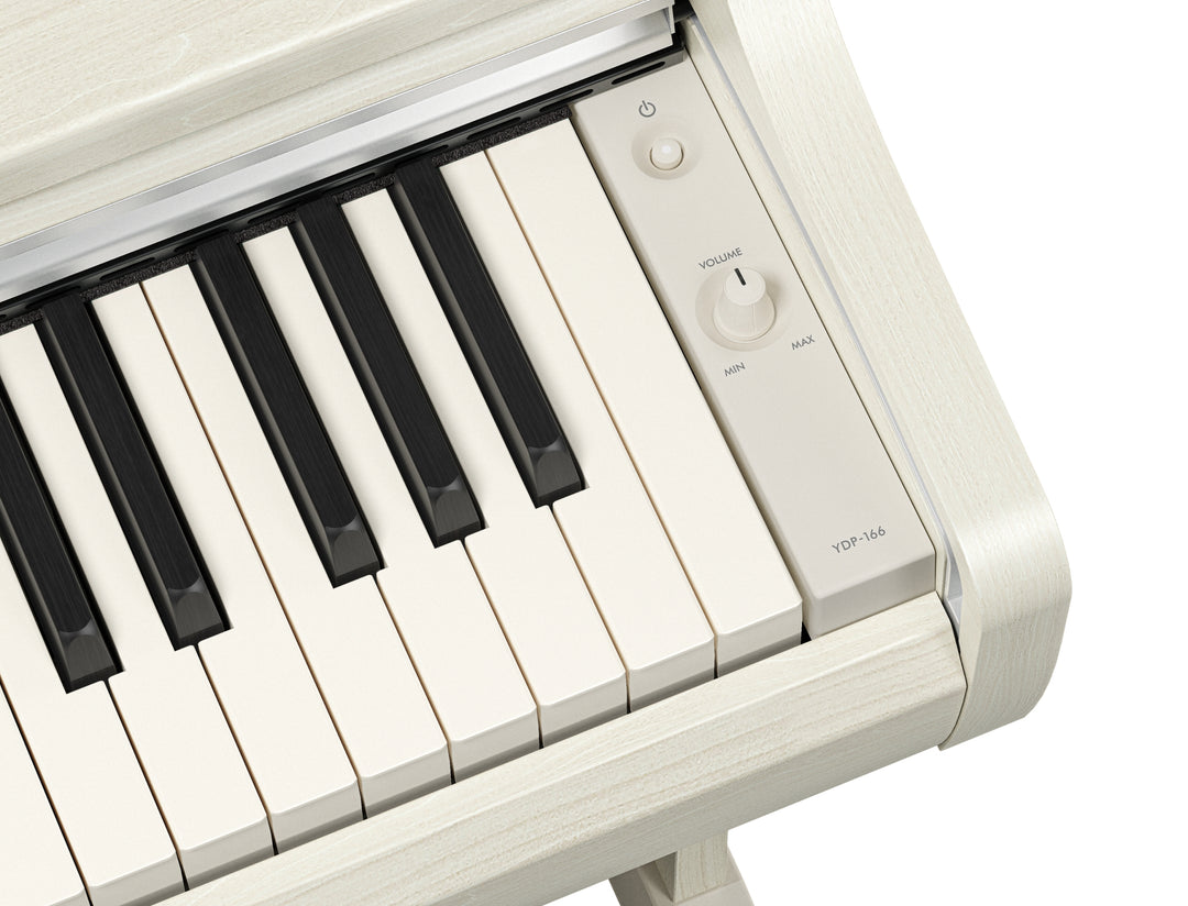 Yamaha YDP-166WB Digital Klaver (Hvid Ask)