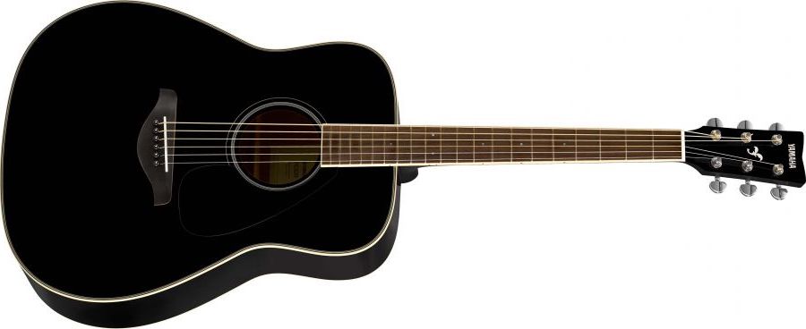 Yamaha FG820 BLII Western Guitar (Black)