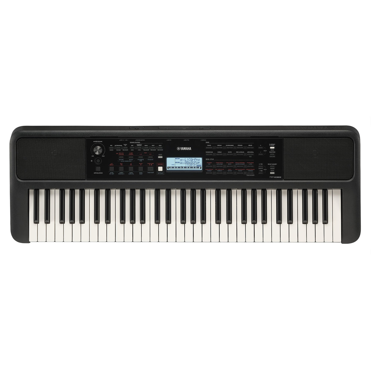 Yamaha PSR-E383 Teclados Paquete de inicio