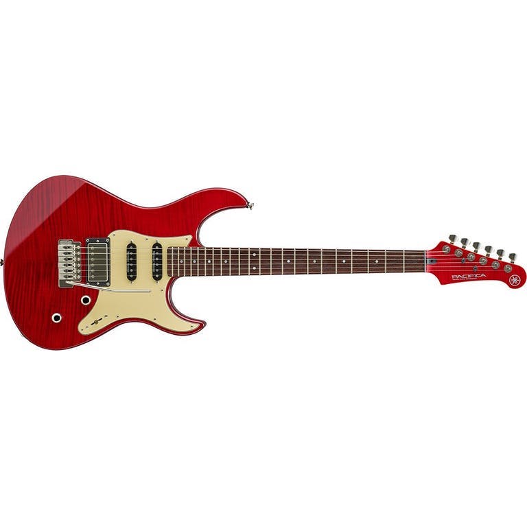 Yamaha Pacifica Electric Guitar GPA612VII Flame Maple Electric Guitar (Fire Red)