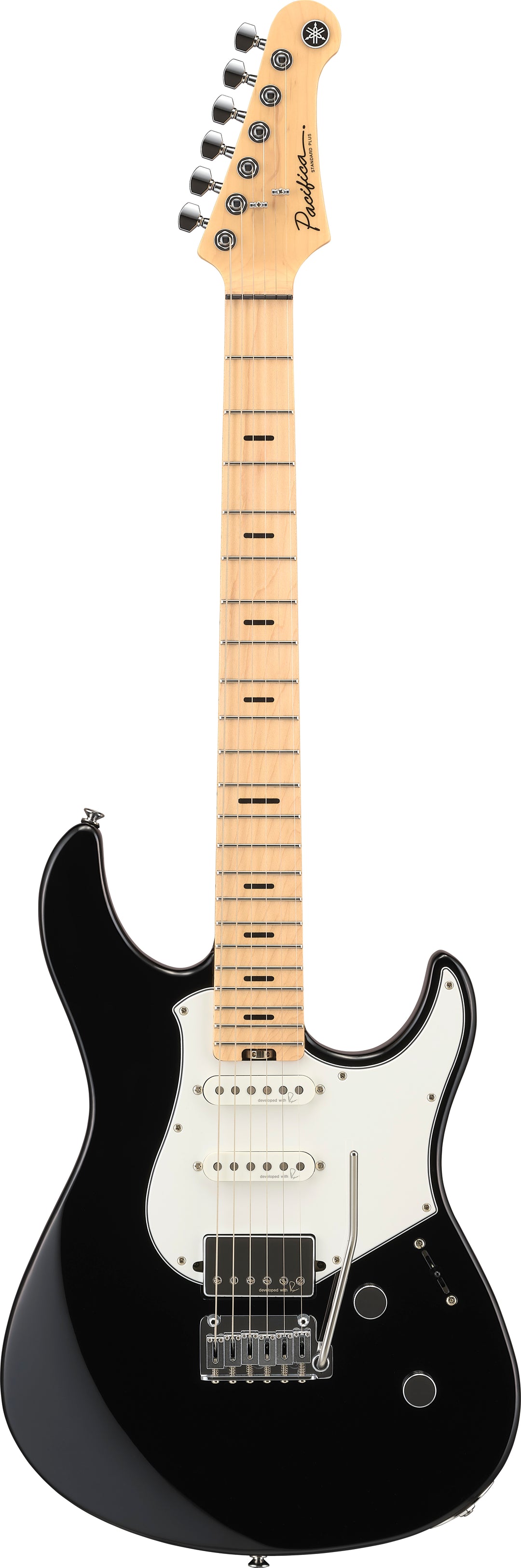 Yamaha Pacifica Standard Plus PACS12M Guitarra eléctrica (Maple, Sort)
