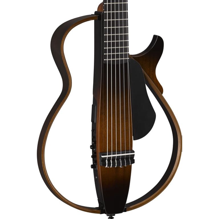 Yamaha SLG200N Silent Guitar Nylon - Tobacco Brown Sunburst