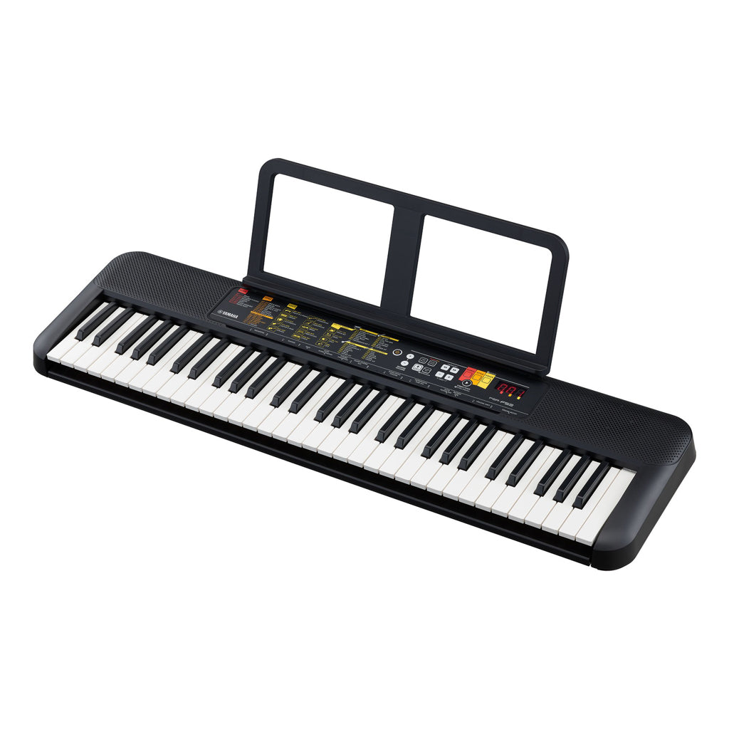 Yamaha PSR-F52 Teclados (Sort) Bundle