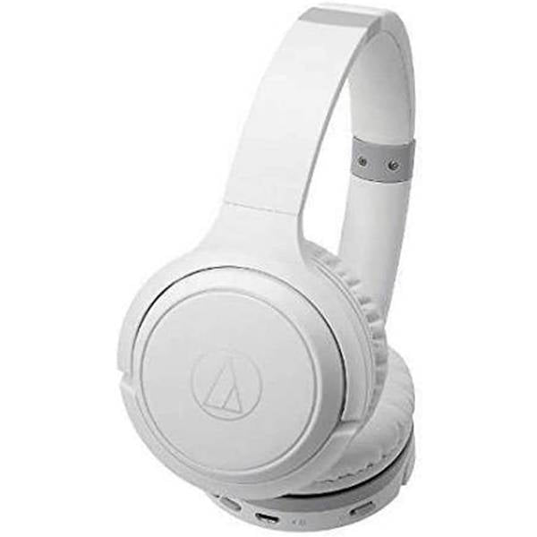 Audio-Technica ATH-S200BTWH Wireless On-Ear Headphones (White)