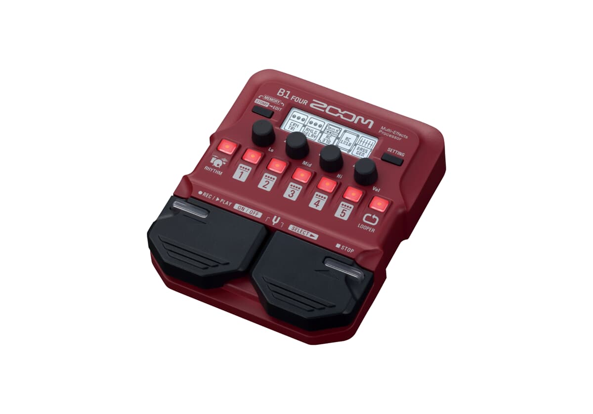Zoom B1 Four Multiefectos para Bajo