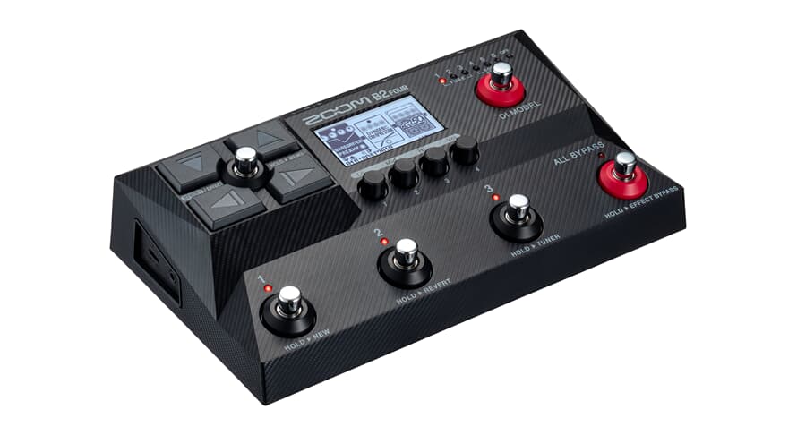 Zoom B2 FOUR Bajo Multiefectos