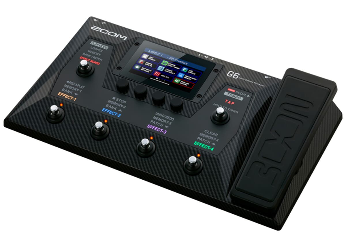 Zoom G6 Multiefectos para Guitarras