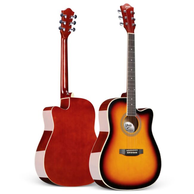 Set de iniciación de Guitarra acústica V-TONE AG TWO SB, Sunburst