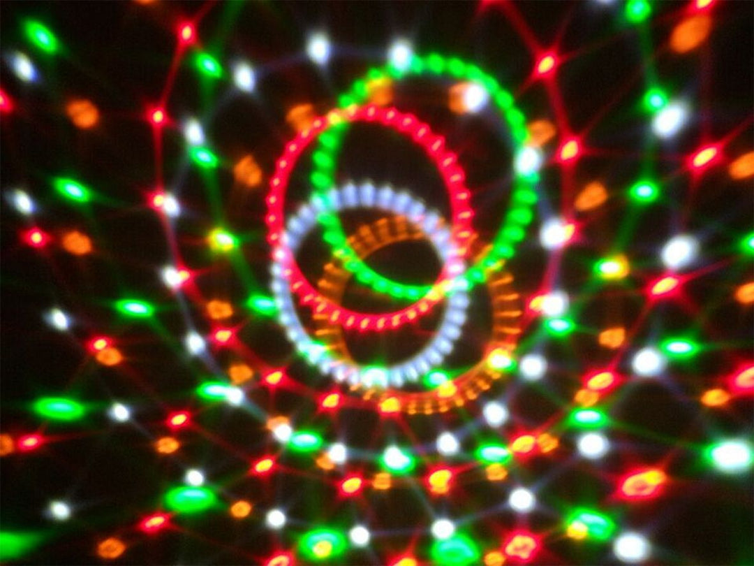 Ibiza Astro-Bat RGBA LED Luces de Discoteca