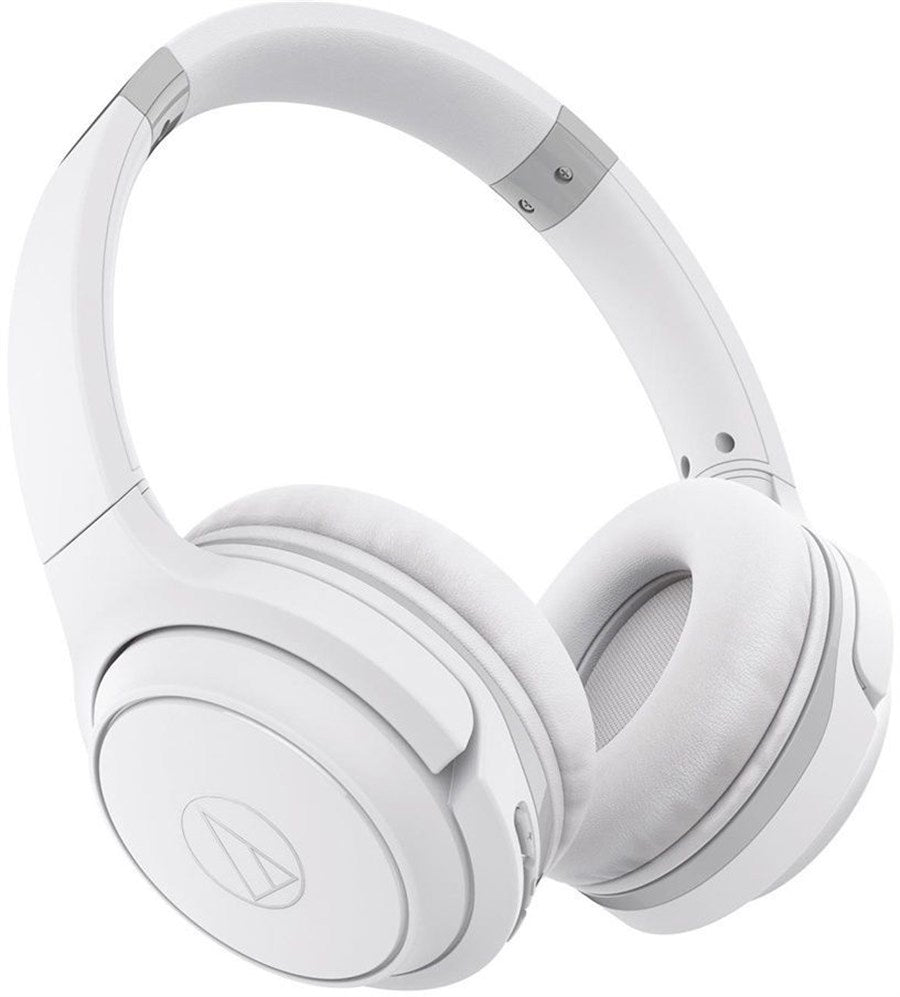 Audio-Technica ATH-S200BTWH Wireless On-Ear Headphones (White)