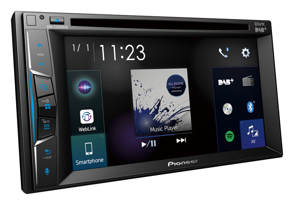 Pioneer AVH-Z3200DAB Apple Carplay, Bluetooth y Radio DAB