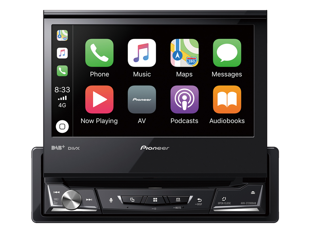 Pioneer AVH-Z7200DAB Apple CarPlay, Bluetooth y USB