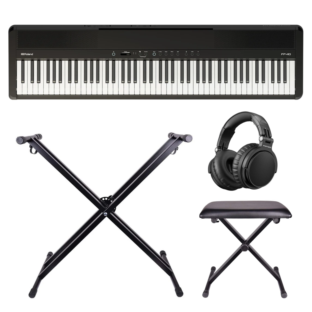 Roland FP-40 Piano eléctrico (negro)