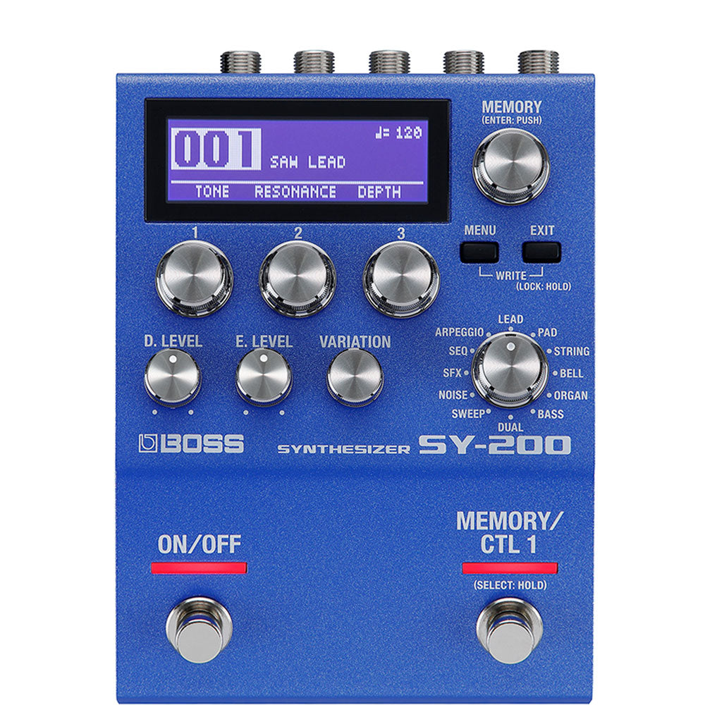 Boss SY-200 Pedal de guitarra sintetizador