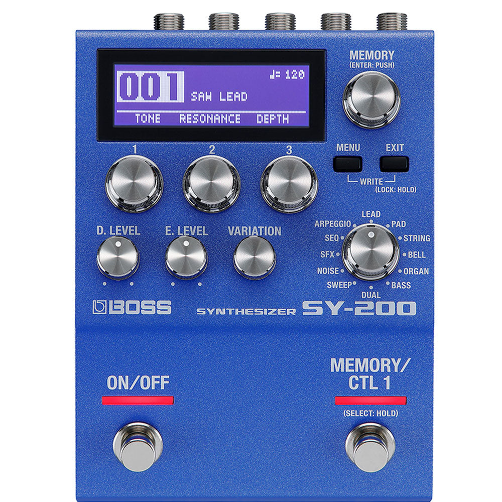 Boss SY-200 Pedal de guitarra sintetizador