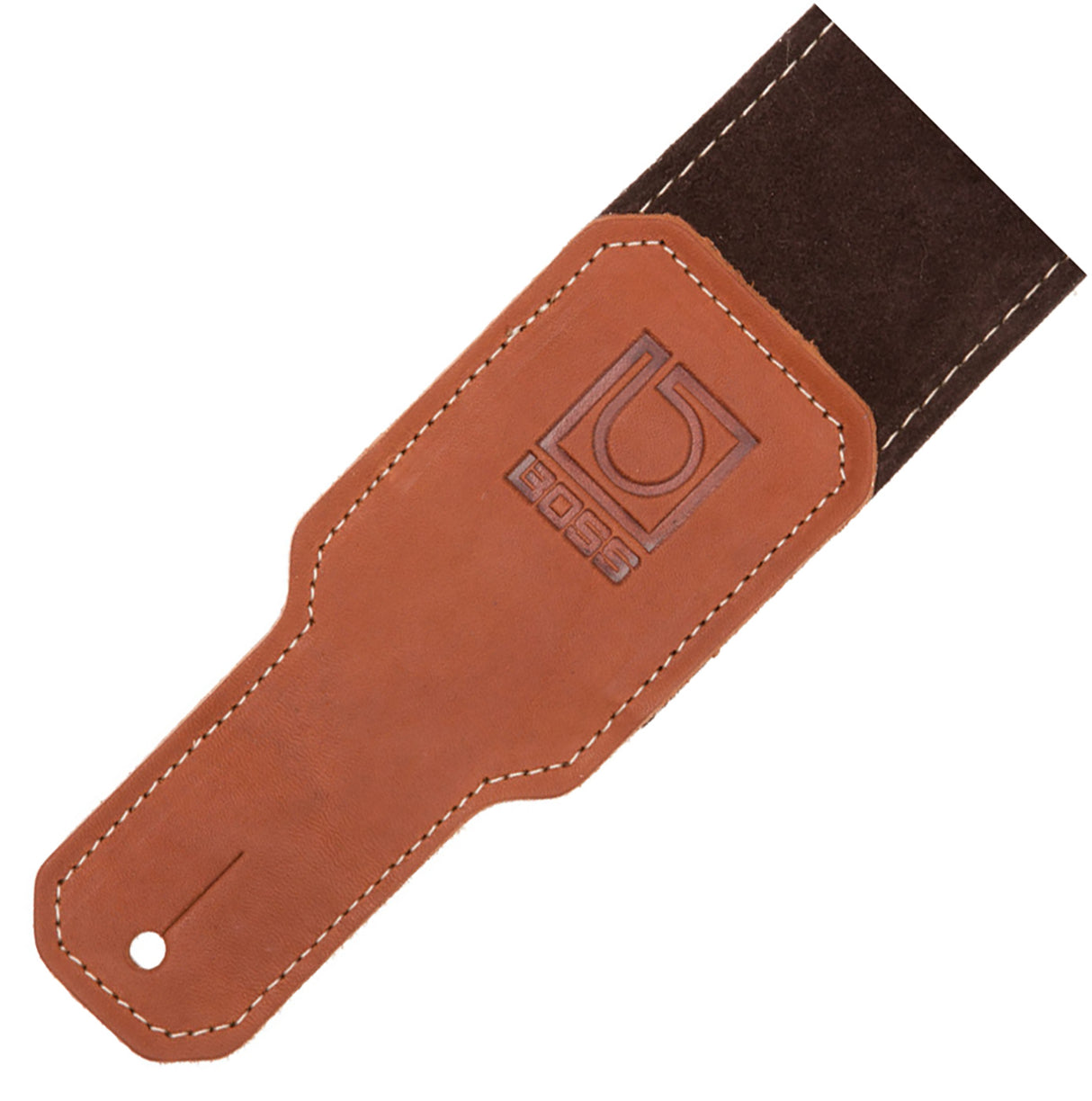 Boss BSS-25-BRN guitar strap, brown suede