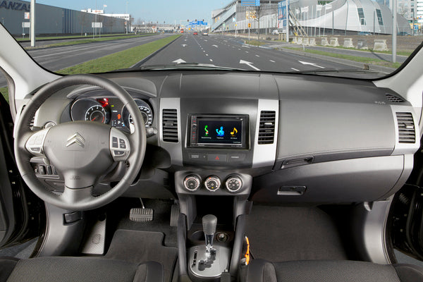 CT23PE06 2-DIN Frame for Peugeot, Citroen and Mitsubishi