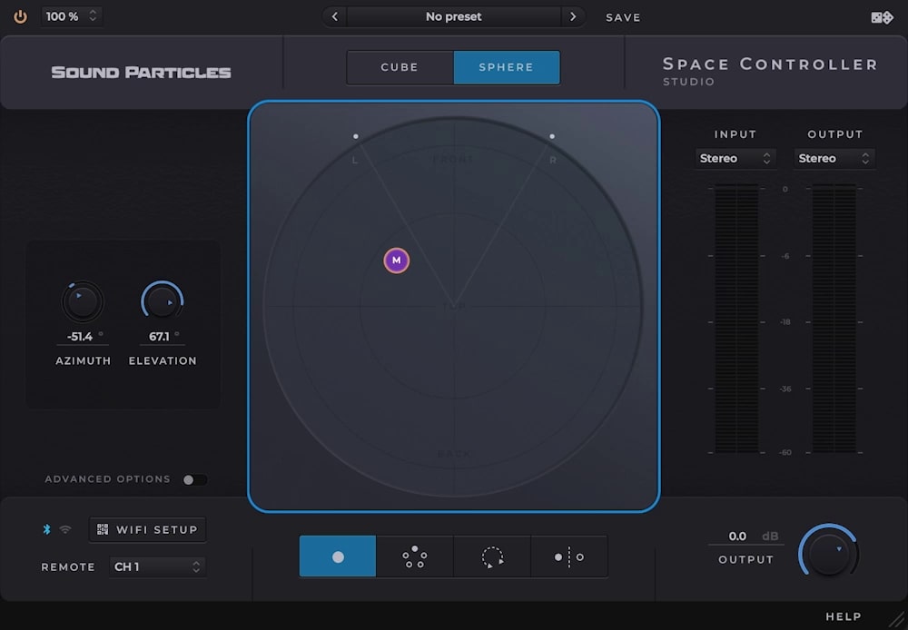 Controlador de estudio Space
