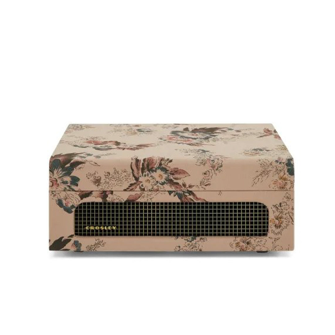 Crosley Voyager Tocadiscos Bluetooth bidireccional (Floral)