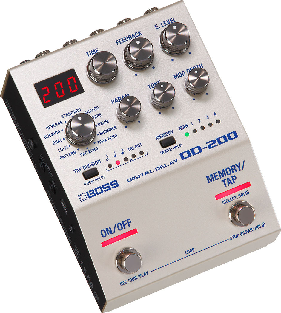 Boss DD-200 Pedal de Delay Digital para Guitarra