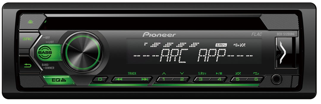 Pioneer DEH-S120UBG 1-DIN Estéreo de coche con CD y USB