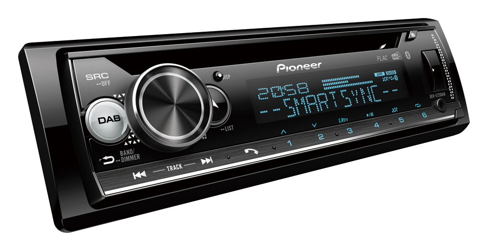 Pioneer DEH-S720DAB Radio de coche con Bluetooth, Radio DAB+