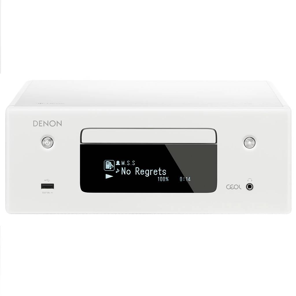 Denon RCD-N10W Mini system, White