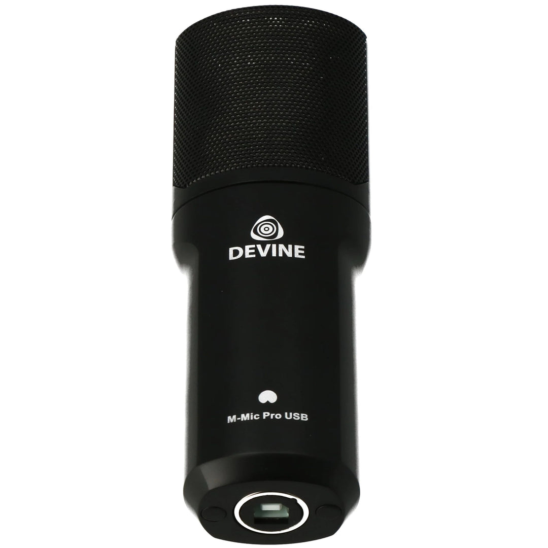 Devine M-Mic PRO Micrófono (USB), Negro