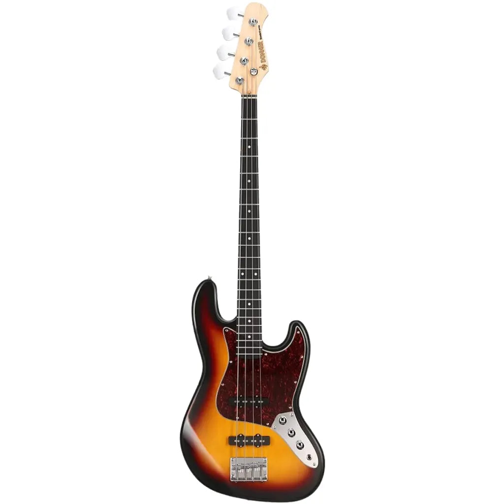 Donner DJB-510D paquete de bajo eléctrico sunburst