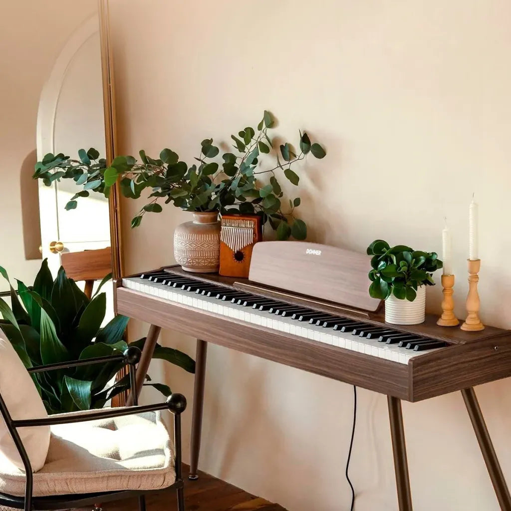 Donner DDP-80 piano eléctrico nogal